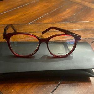Eyeglass frames Saint Laurent cat eye frame